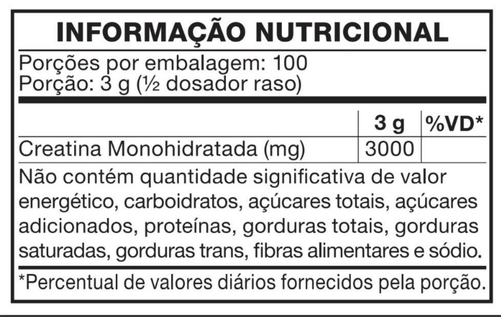 Creatina 100% 300g - Venom Labs (100% pureza nos laudos Abenutri e Coopenutri)