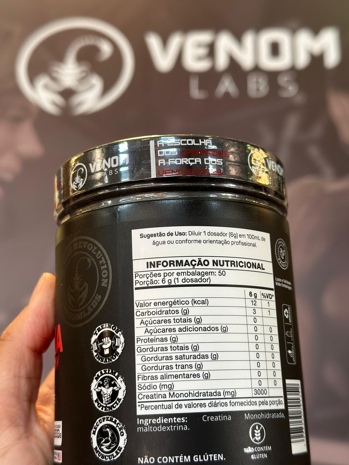 CREATINA FUSION 300G - VENOM LABS