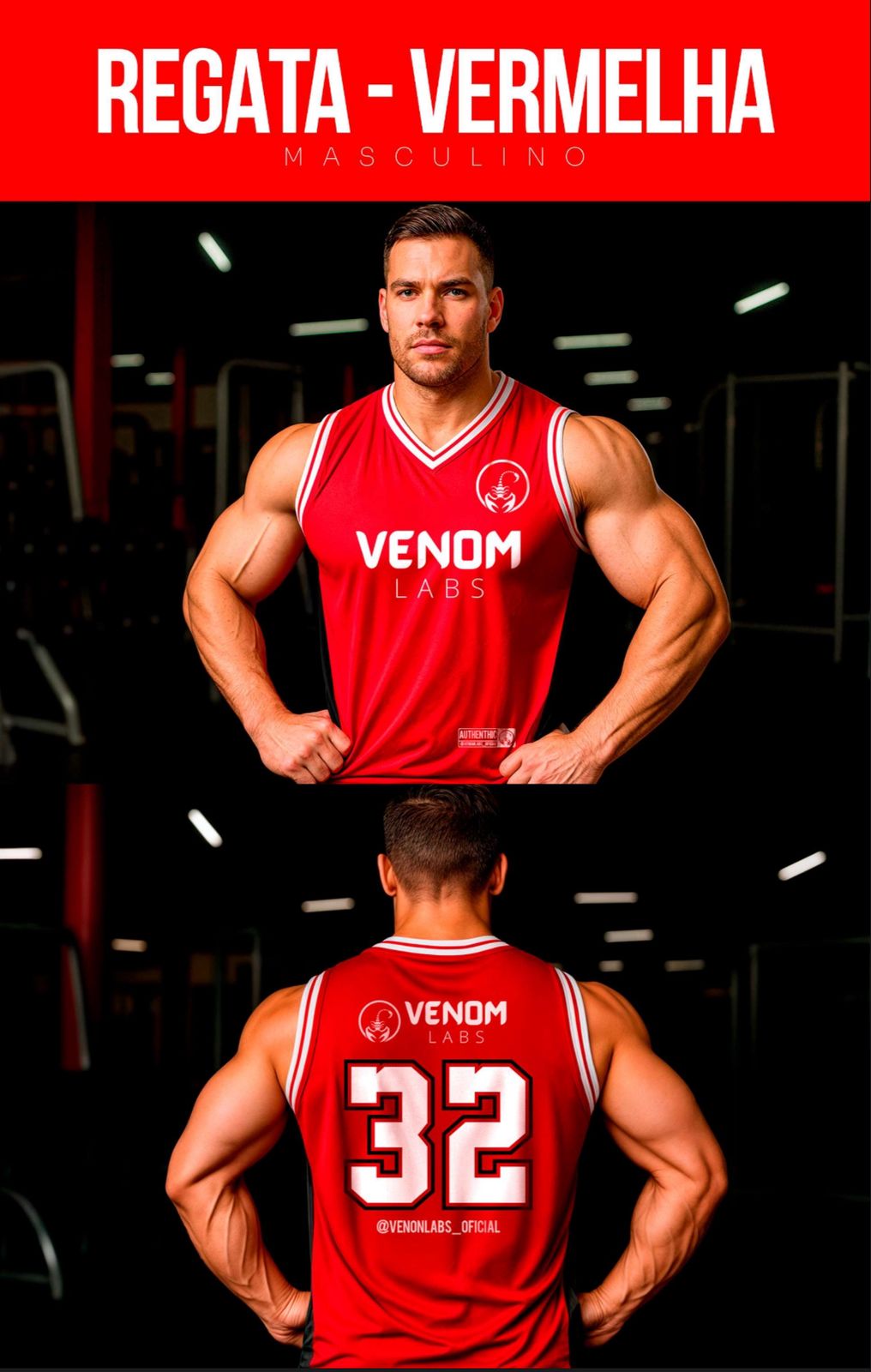 REGATA BASQUETEIRA DRY FIT - VENOM LABS