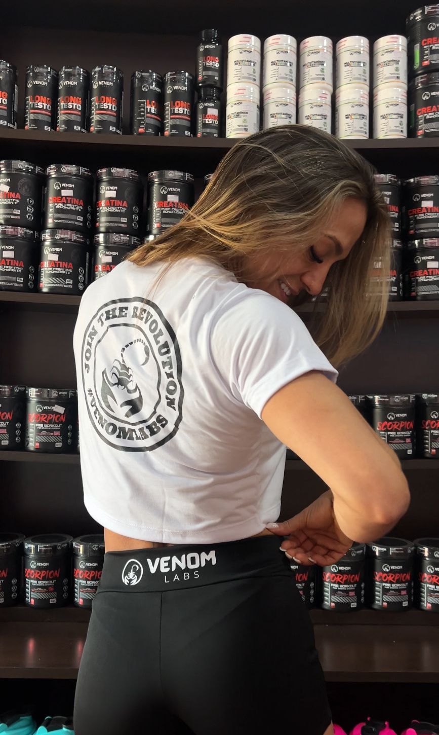 CALÇA LEGGING (TECIDO SUPLEX AVELUDADO) - Venom labs