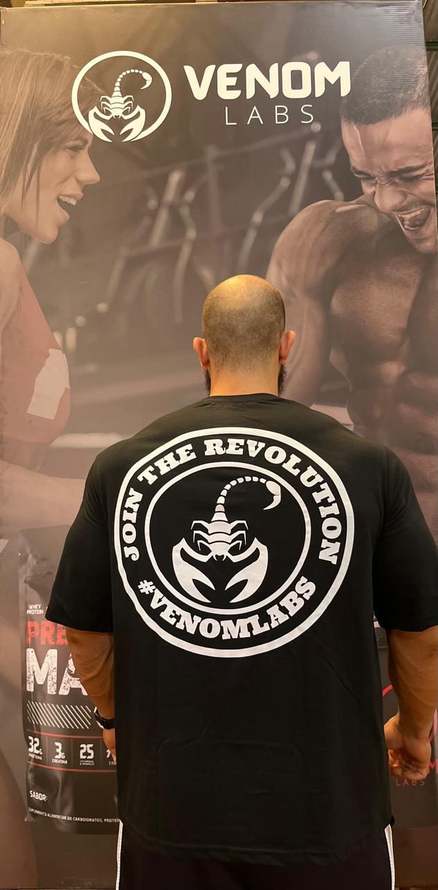 CAMISETA OVERSIZED 100% ALGODÃO - Venom Labs