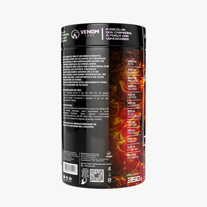 MADNESS 350g *50 doses* (PRÉ TREINO BRUTO) - Venom Labs