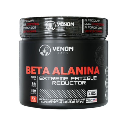 BETA ALANINA 100% Pura 150g Premium (75 doses) - Venom Labs