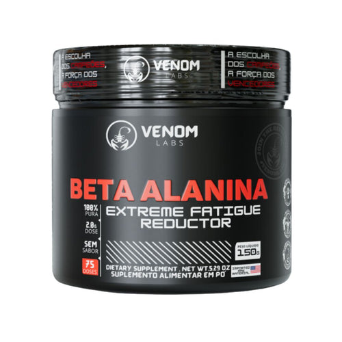 BETA ALANINA 100% Pura 150g Premium (75 doses) - Venom Labs