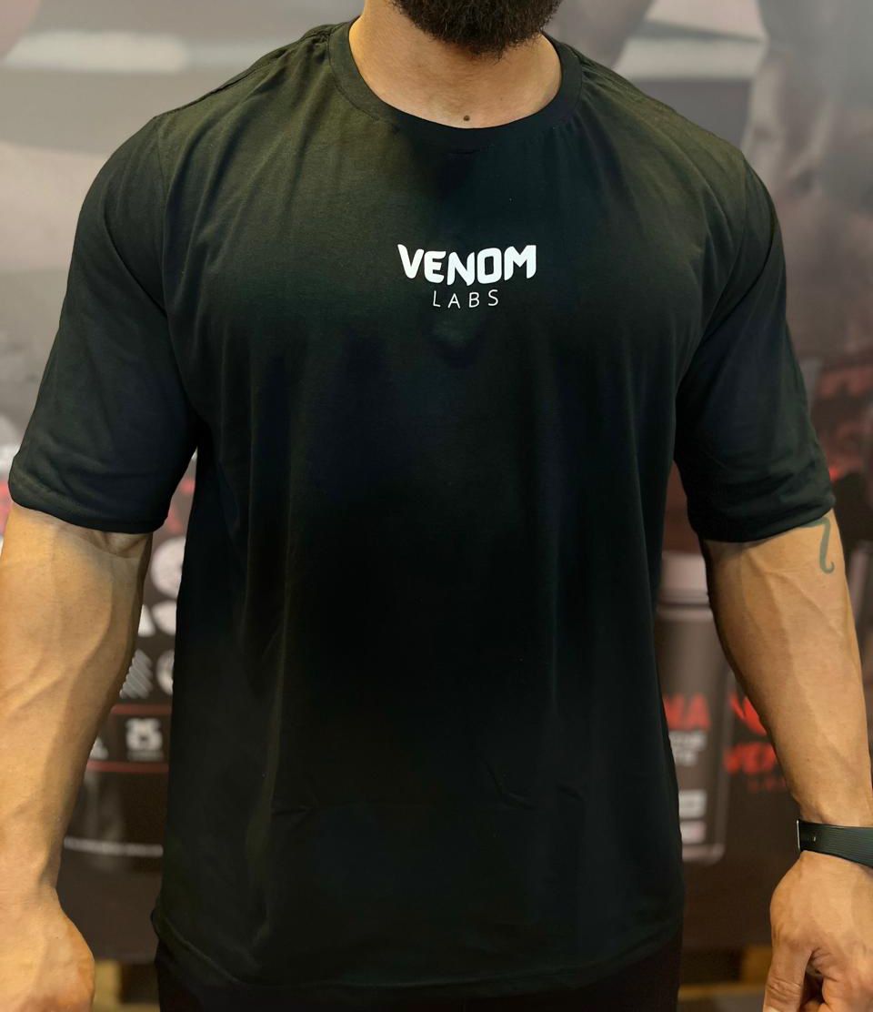 CAMISETA OVERSIZED 100% ALGODÃO - Venom Labs