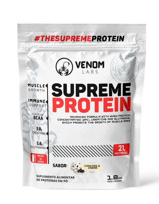 Supreme Whey 100% Concentrado Protein 1,8 Kg Refil