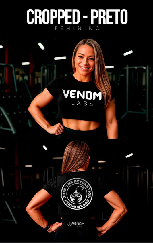 CROPPED FEMININO (MALHA FRIA) -  Venom Labs