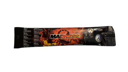 MADNESS Pré Treino (sachê / dose única) – Venom Labs