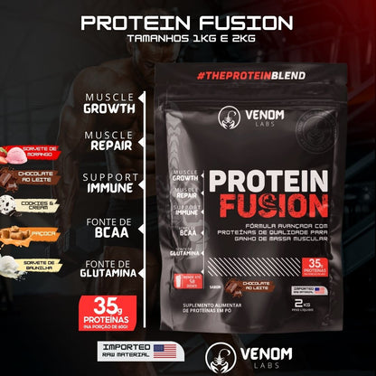 Protein Fusion 2kg (35g proteínas por porção) Venom Labs