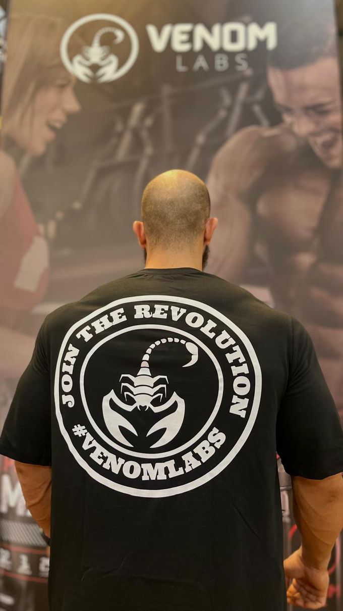 CAMISETA OVERSIZED 100% ALGODÃO - Venom Labs