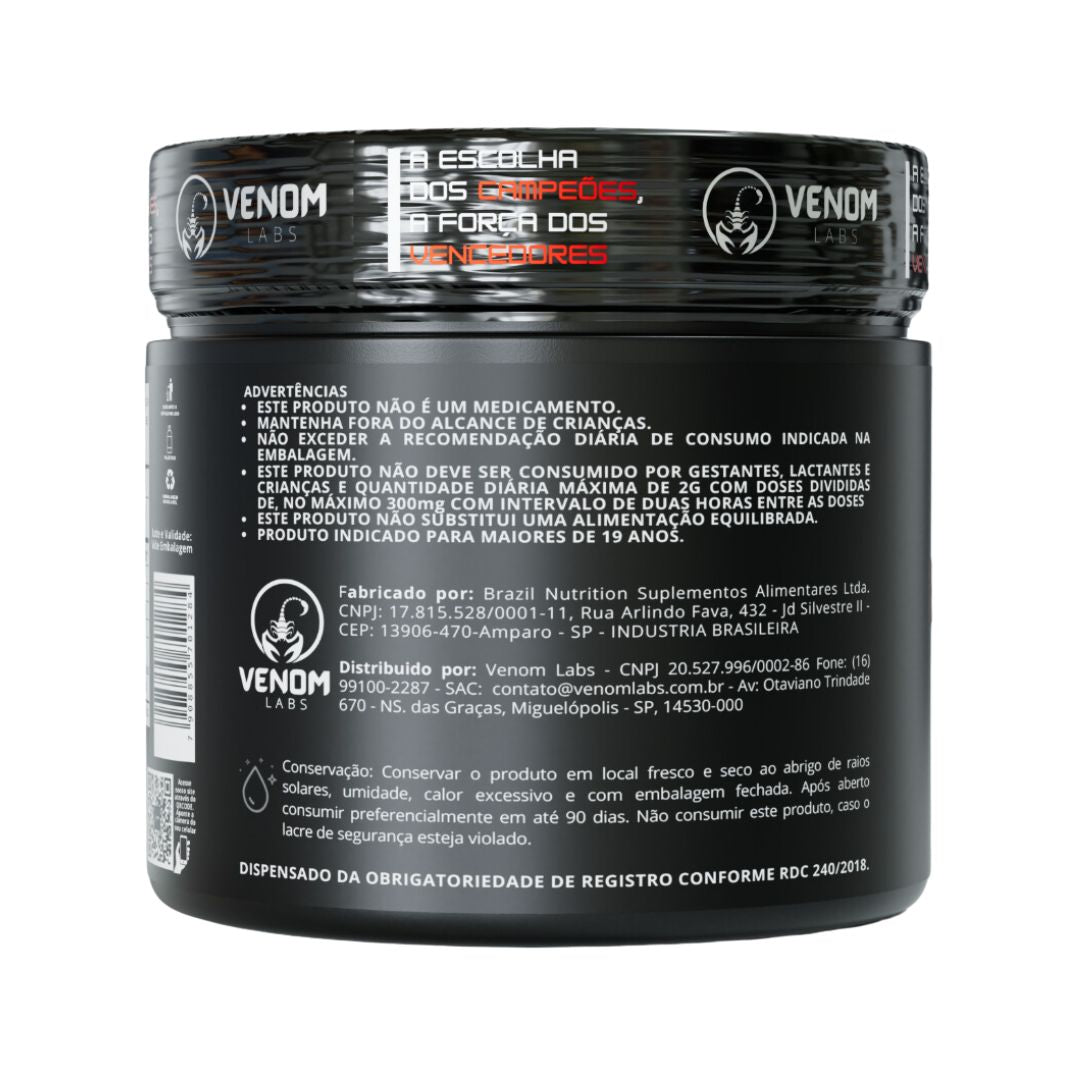 BETA ALANINA 100% Pura 150g Premium (75 doses) - Venom Labs