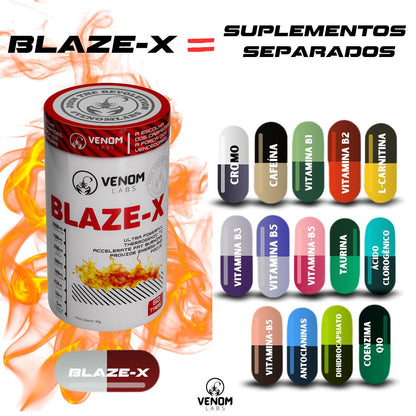 Blaze-X - 60 Tabs Venom Labs