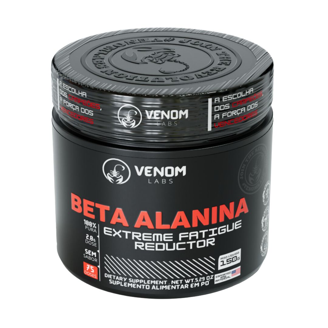 BETA ALANINA 100% Pura 150g Premium (75 doses) - Venom Labs